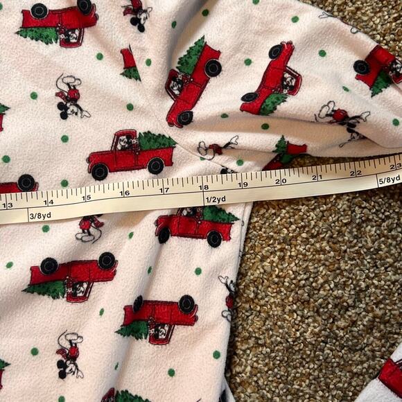 Disney Mickey Mouse Christmas Red Truck Women's Pajama Set.  Size XS - Picture 8 of 9